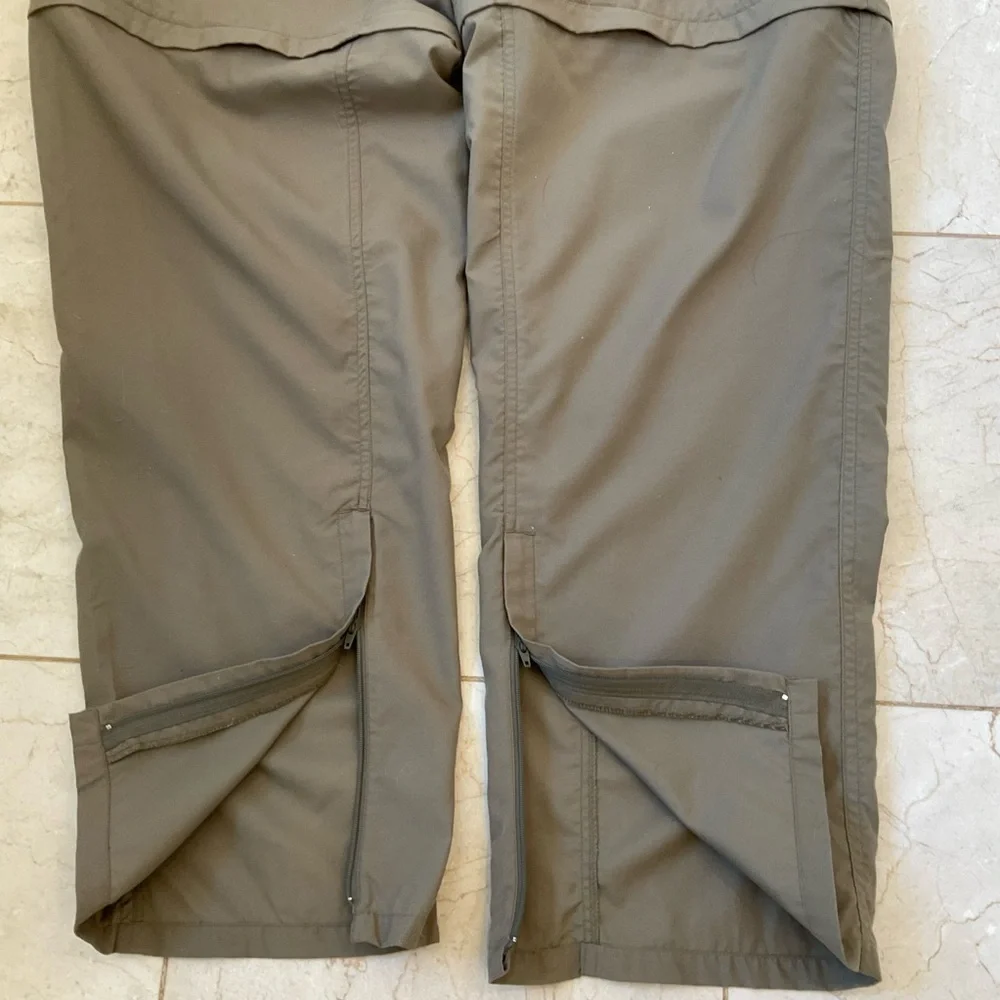 Exofficio Convertible Cargo Pants Men XL Tan Outdoors Hiking Fishing 32" Inseam - Picture 6 of 13